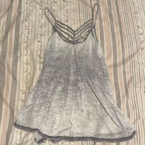Express Size XS Grey Tank Top